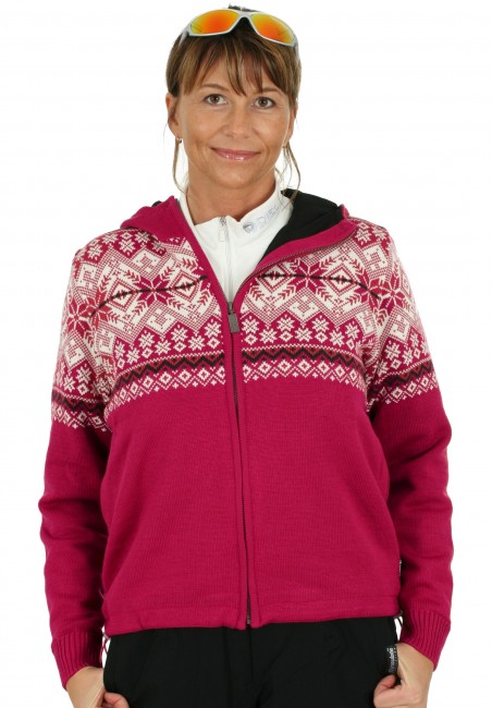 Kama nordic damesweater m. h�tte