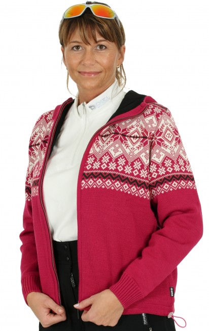 Kama nordic damesweater m. h�tte