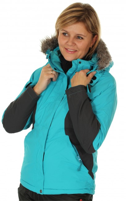 4F Vita skijakke, dame