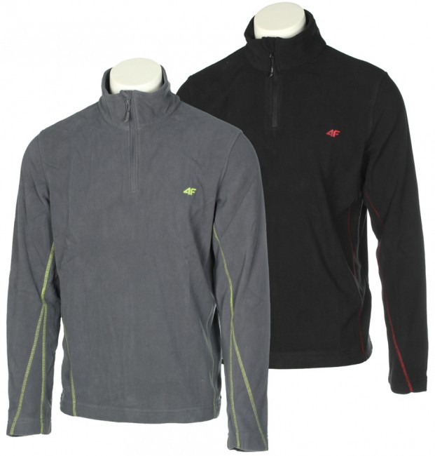 4F Polar fleece skipulli, herre