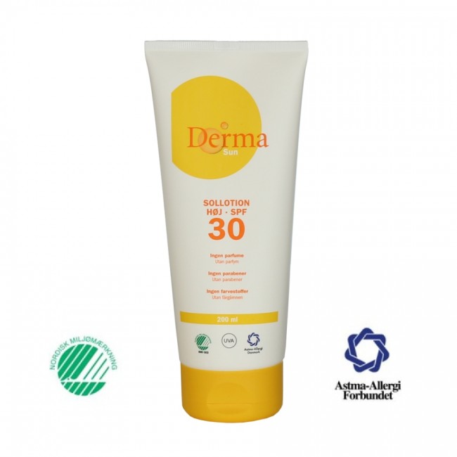 Derma Solcreme faktor 30