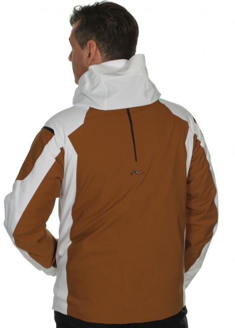 Kjus Booster skijakke, herre, rubber/white