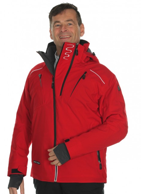 DIEL Alpine herrejakke, r�d