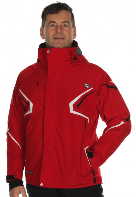 DIEL Alpine skijakke til m�nd, r�d