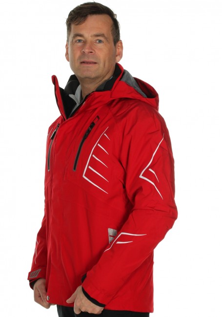 DIEL Alpine skijakke, r�d, m�nd