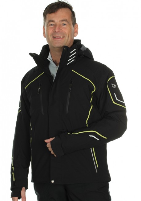 DIEL Alpine skijakke, herre, sort