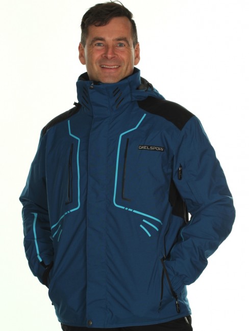 DIEL Ultra skijakke, bl�, herre