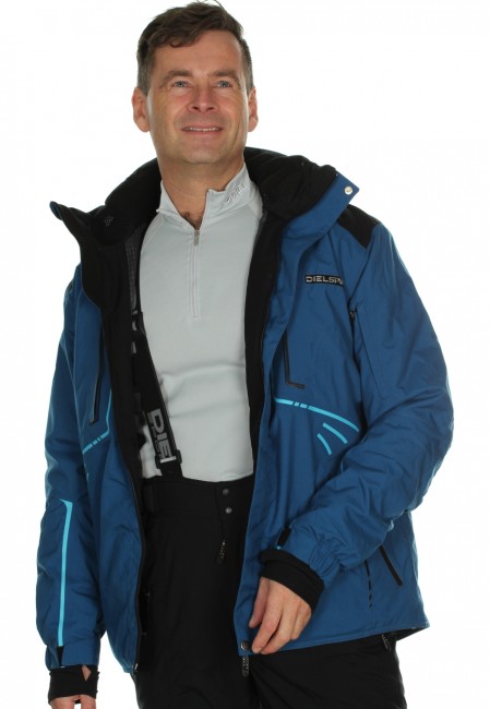 DIEL Ultra skijakke, bl�, herre