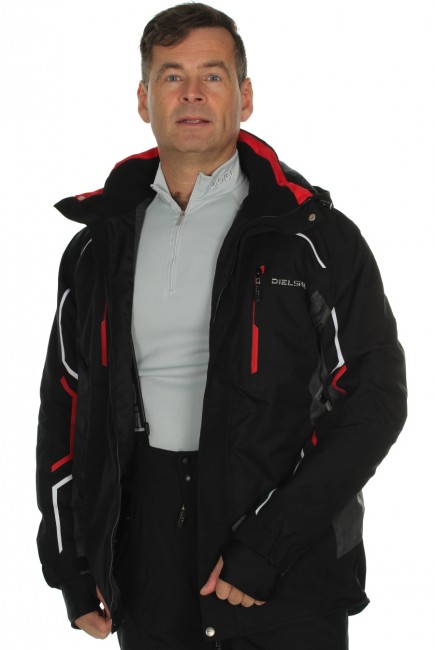 DIEL Ultra skijakke, m�nd, sort