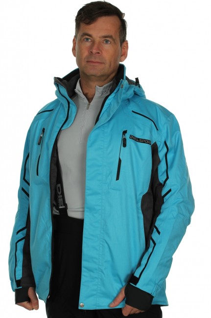 DIEL Ultra skijakke, m�nd, bl�