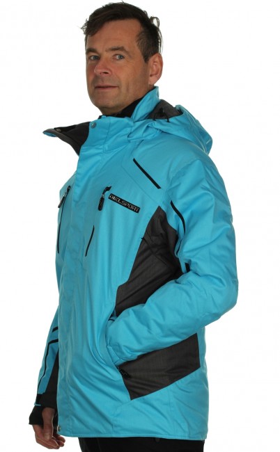 DIEL Ultra skijakke, m�nd, bl�