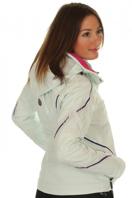 DIEL Alpine dameskijakke, r�hvid