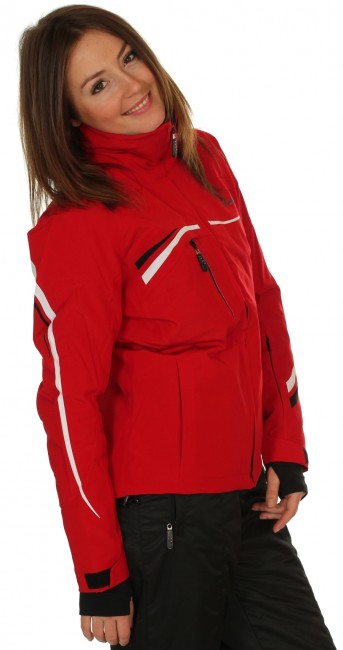 DIEL Alpine dameskijakke, r�d