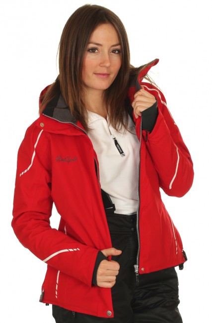 DIEL Alpine damejakke, r�d