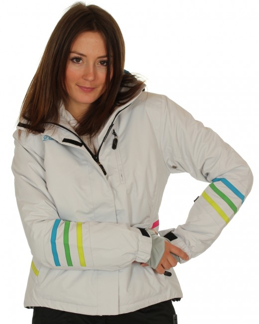 DIEL Sport skijakke dame, lysgr�
