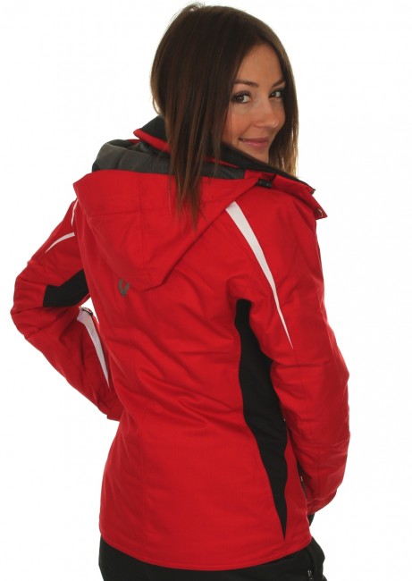 DIEL Ultra skijakke, dame, r�d/sort