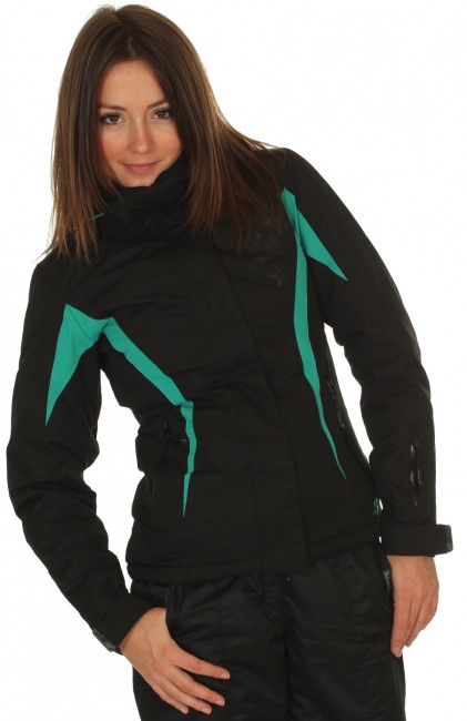 4F Agnes skijakke, sort, dame