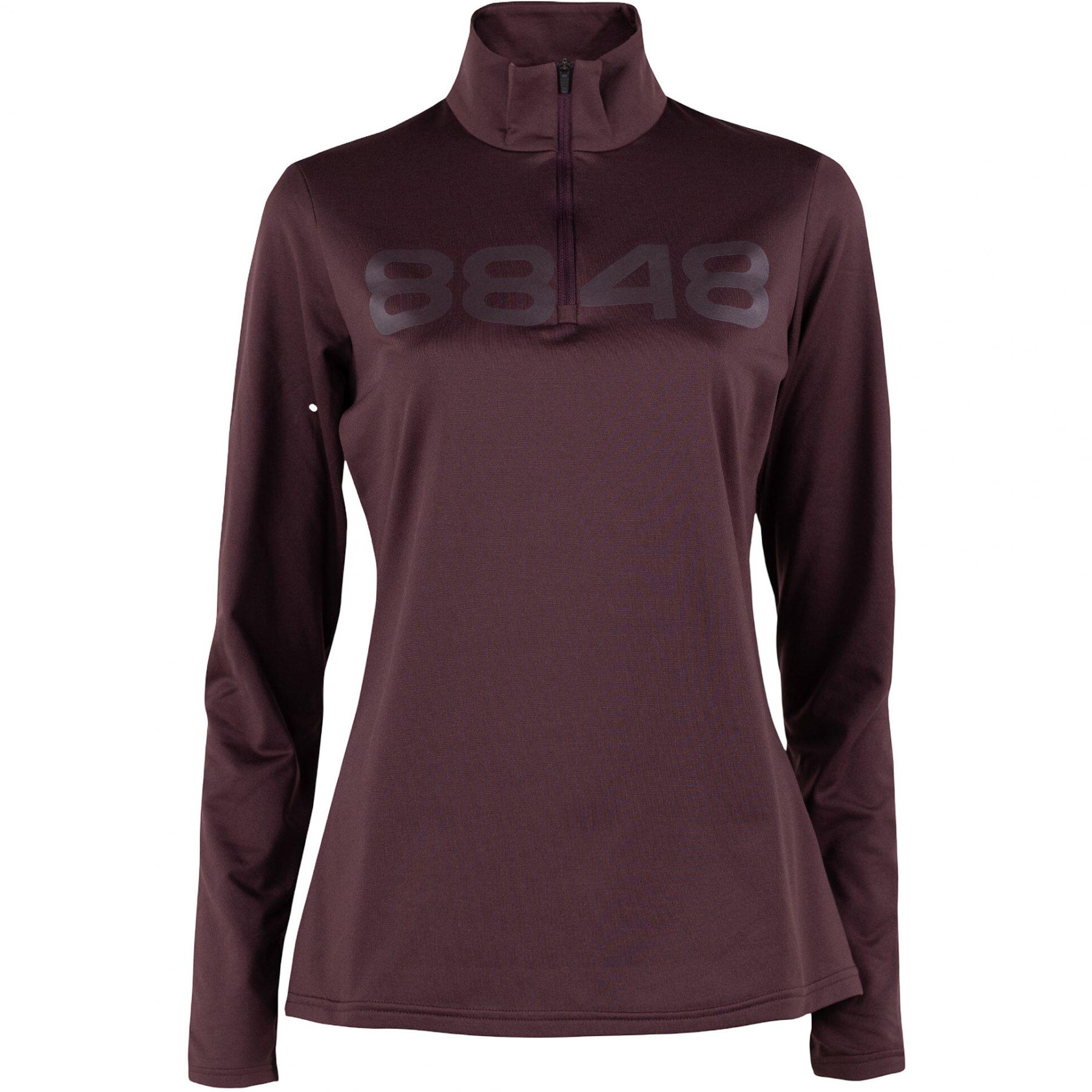 8848 Altitude Fairlee 1/2 zip, Fleecetröja, Dam, Bordeaux