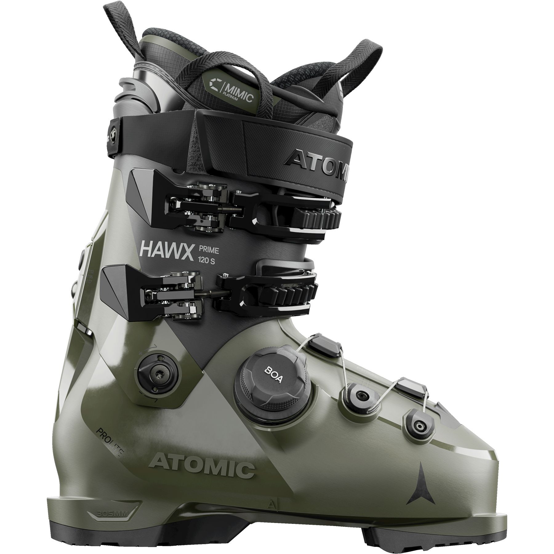 Atomic Hawx prime 120 S BOA, Pjäxor, Herr, Olive
