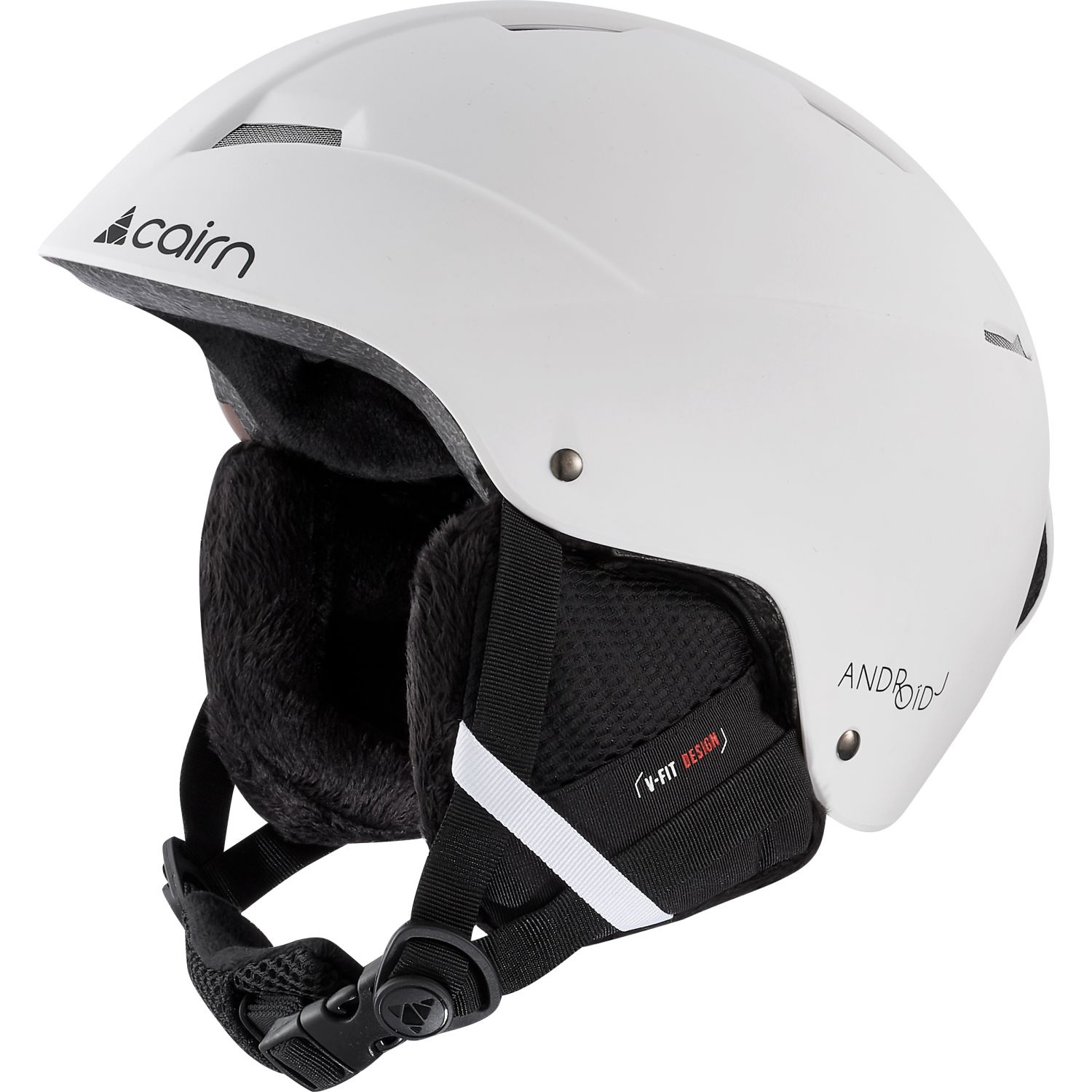 Cairn Android, Skidhjälm, Junior, Matt Vit