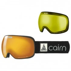 Cairn Gravity, skibriller, mat black gold
