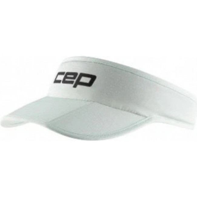 CEP Core Run Foldable Visor, solskärm, vit