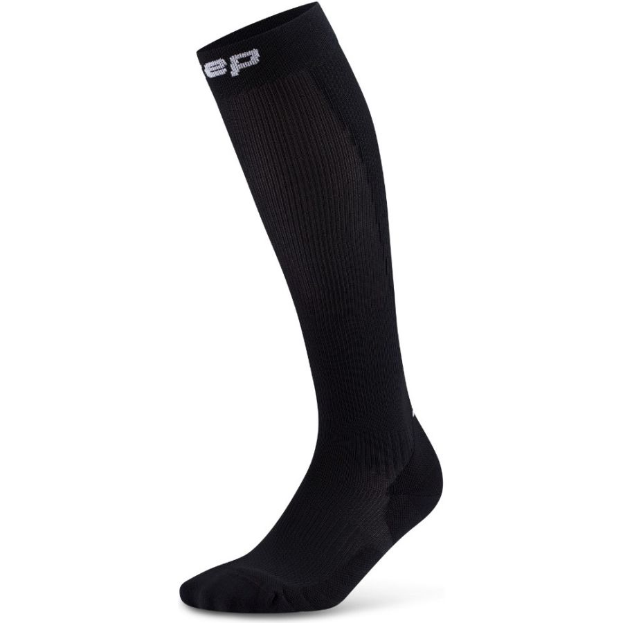CEP Core Run Socks Tall 5.0, löparstrumpor, dam, svart