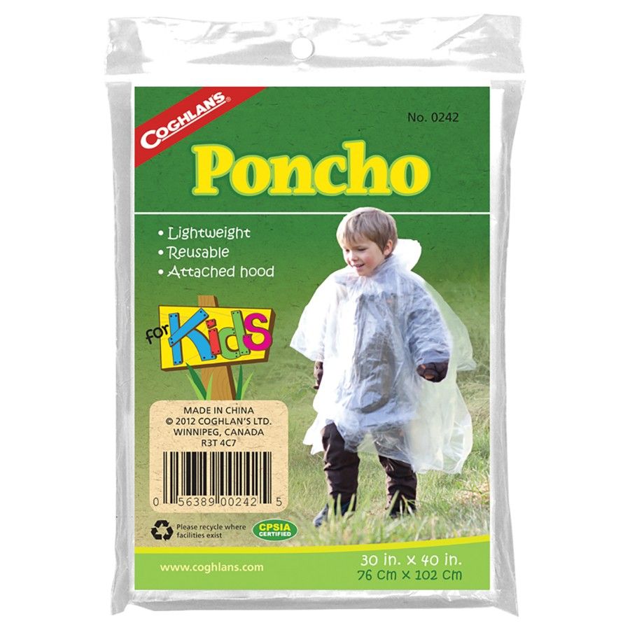 Coghlans Poncho För Barn, regnponcho