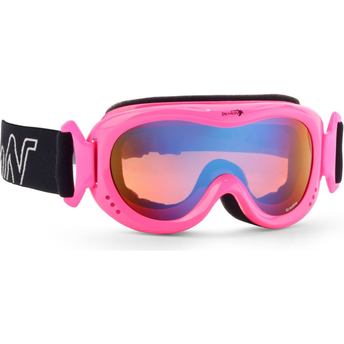 Demon Snow 6 Mirror, Skidglasögon, Junior, Pink