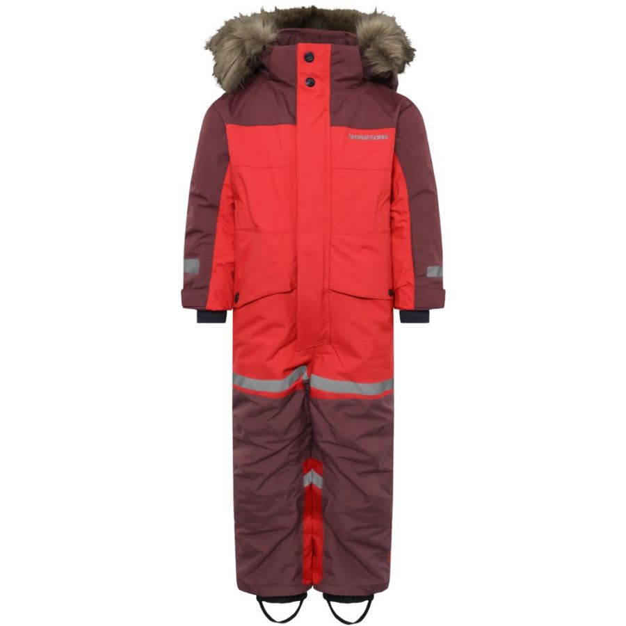 Didriksons Bjärven, Vinteroverall, Junior, Röd