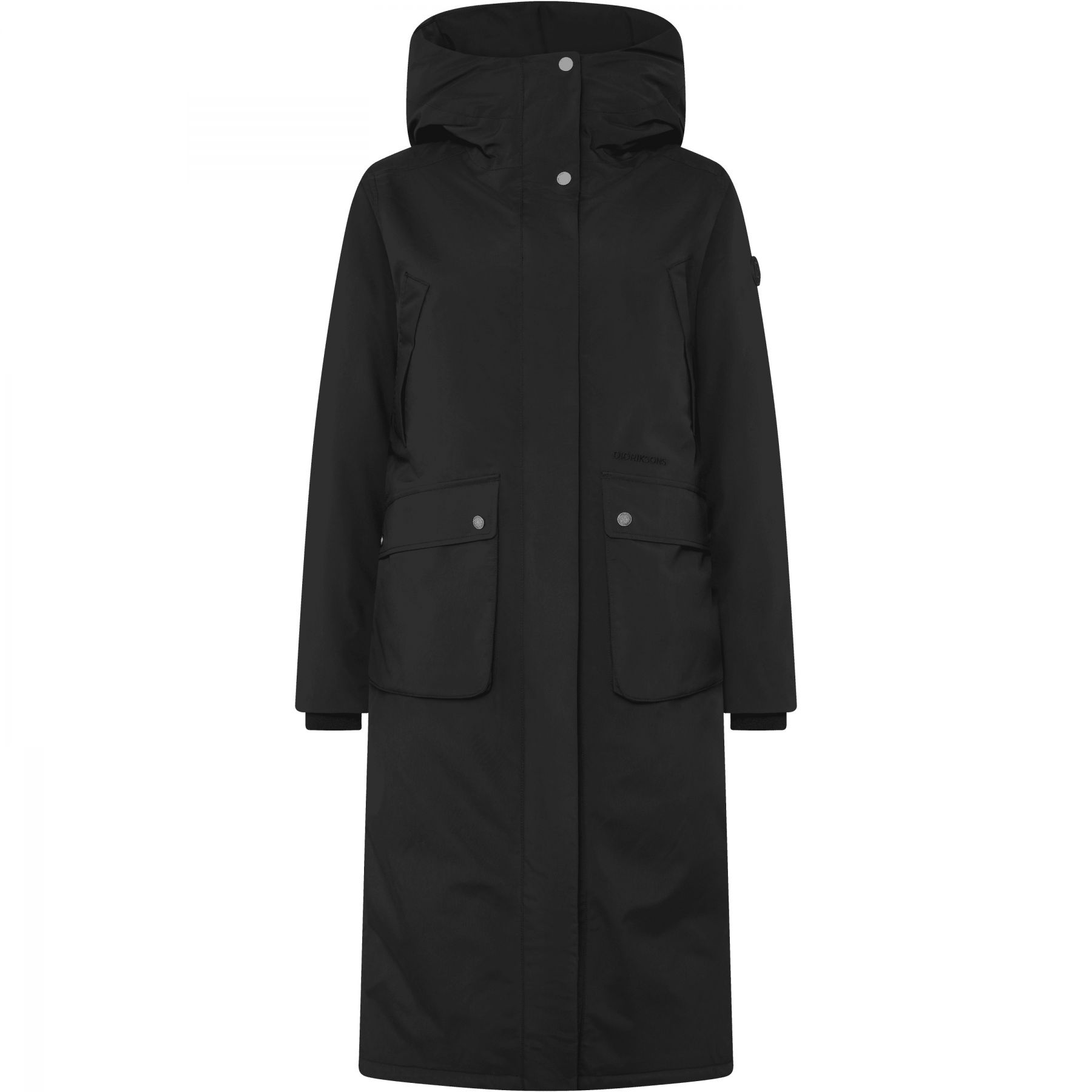 Didriksons Melody 2 Long, Parkas, Dam, Svart