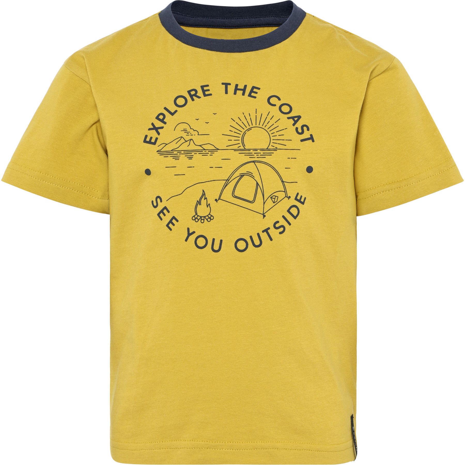 Didriksons Mynta, T-shirt, Junior, Gul
