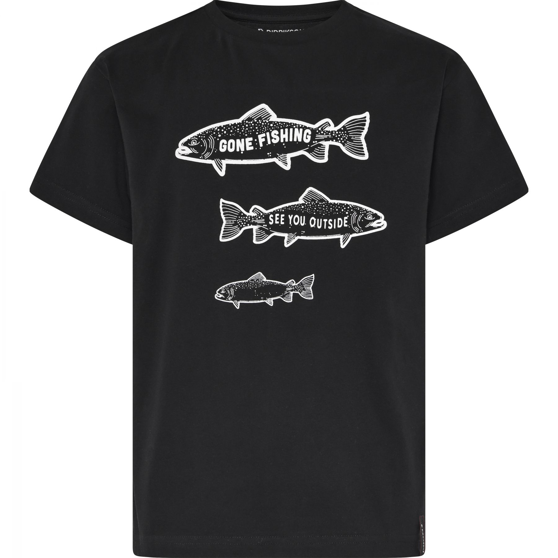 Didriksons Mynta, T-shirt, Junior, Svart
