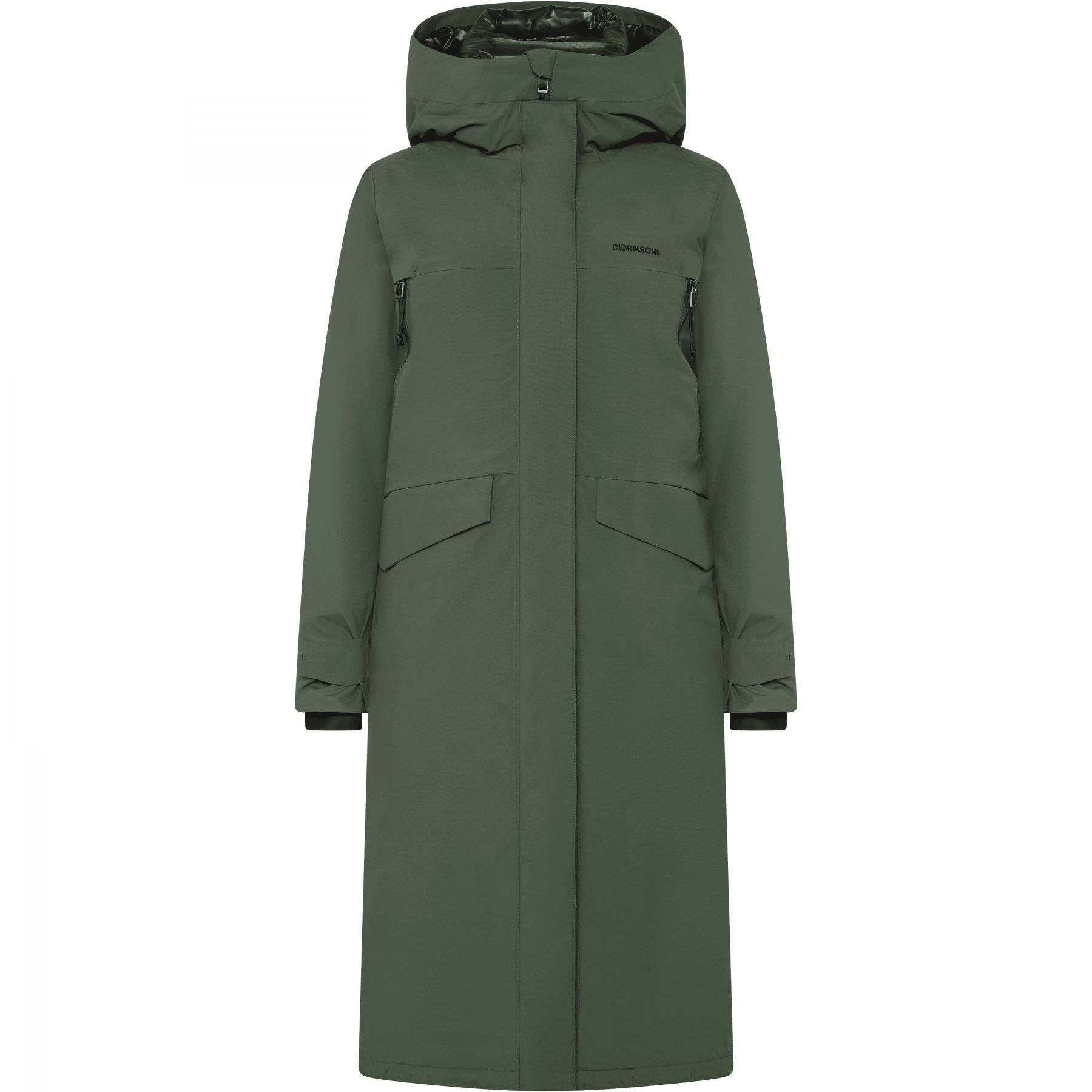Didriksons Neja Long, Parkas, Dam, Mörkgrön