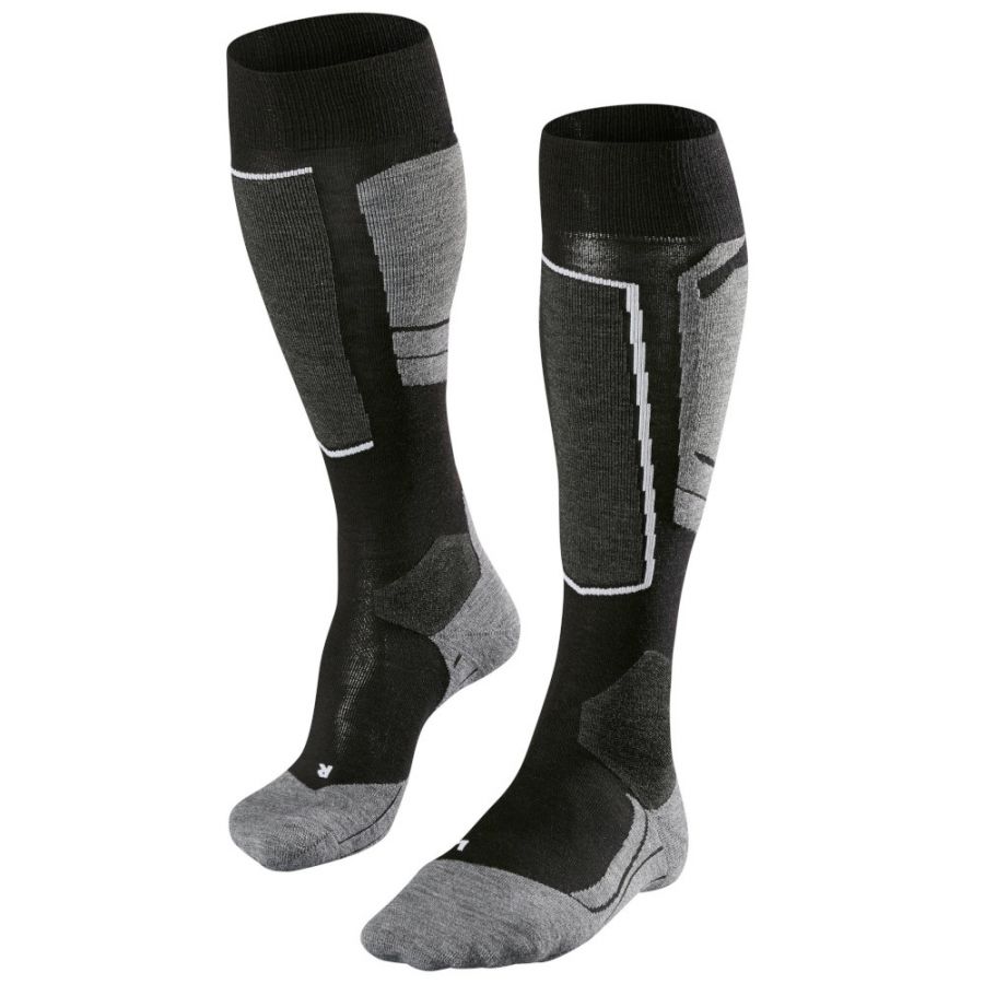 Falke SK4 Skidstrumpor, Dam, Svart