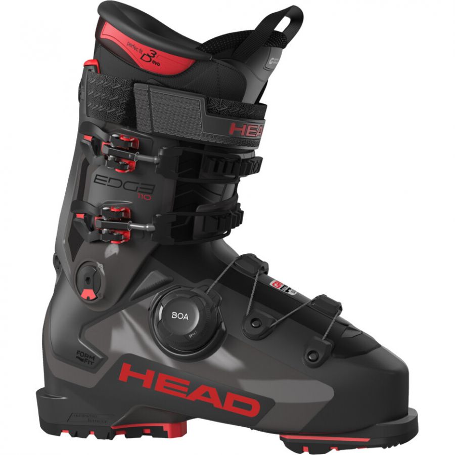 Head Edge 110 HV GW BOA, Pjäxor, Herr, Mörkgrå