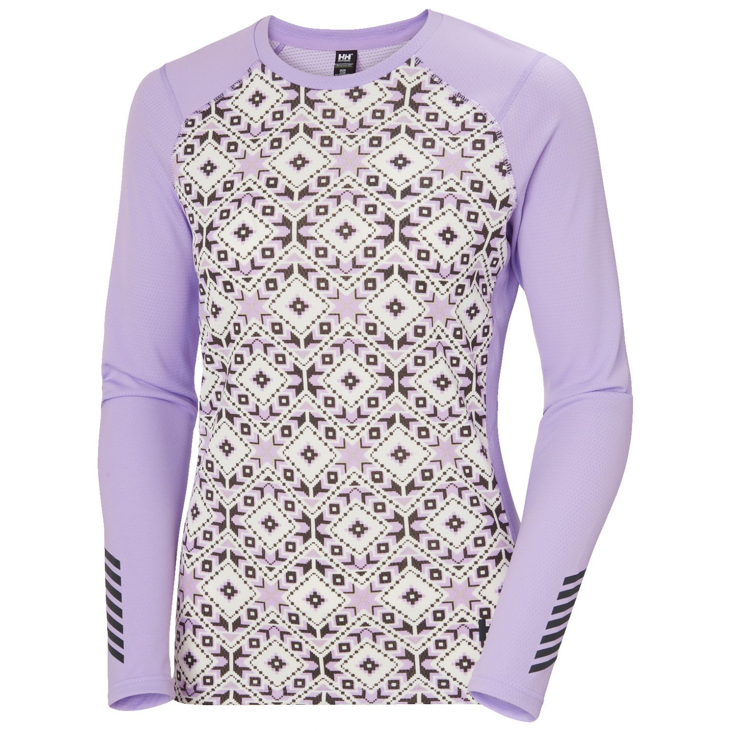 Helly Hansen Lifa Active Graphic Crew, Dam, Lila