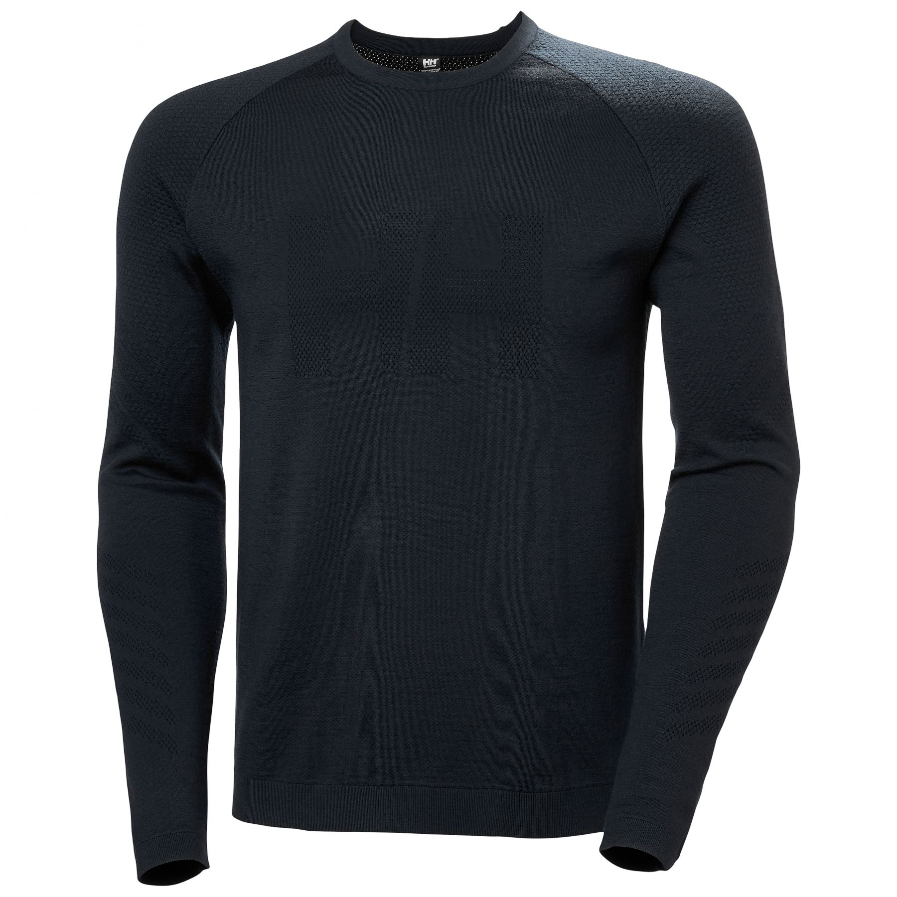 Helly Hansen Lifa Merino Knitevo Crew, Herr, Svart