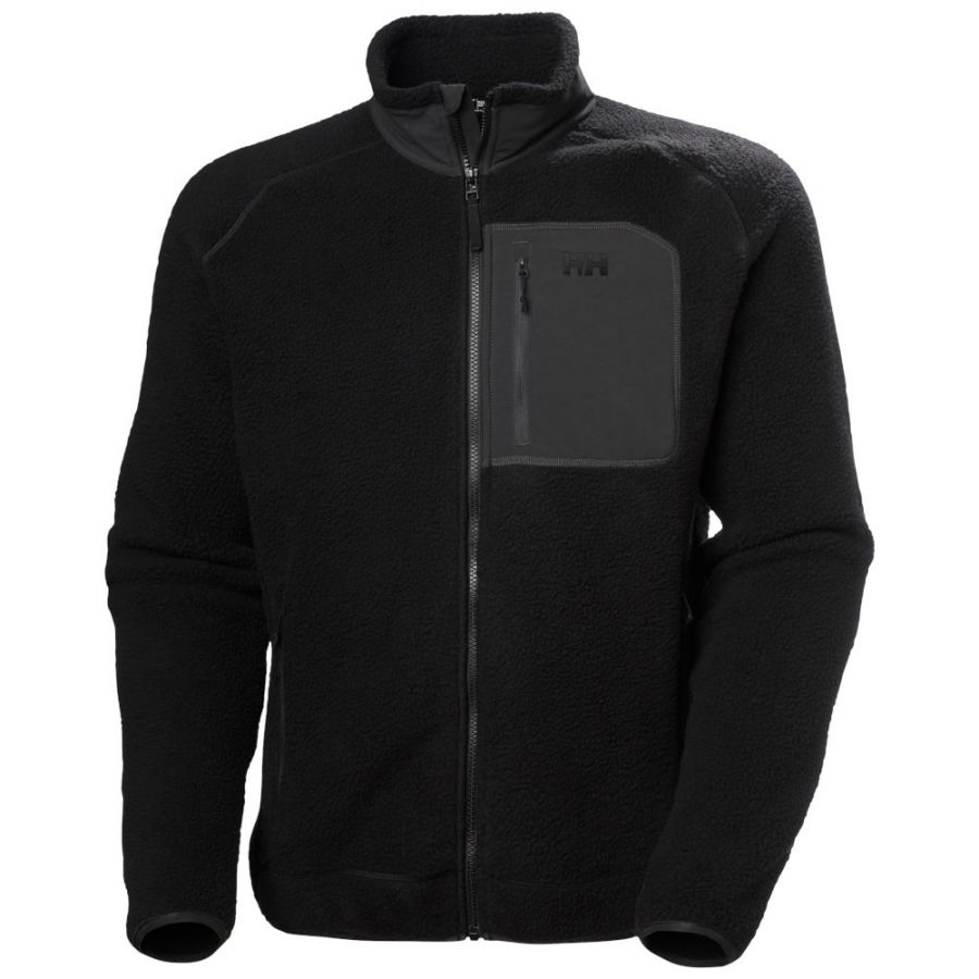 Helly Hansen Panorama Pile Block, Fleecejacka, Herr, Svart