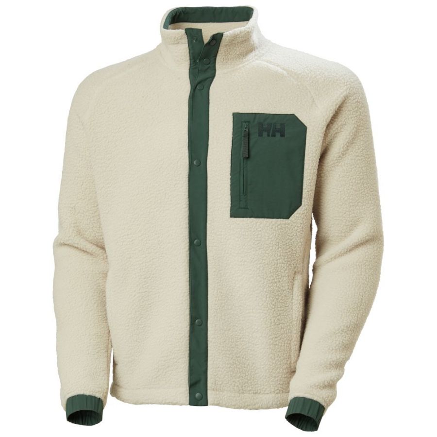 Helly Hansen Panorama Pile Snap, Fleecejacka, Herr, Beige