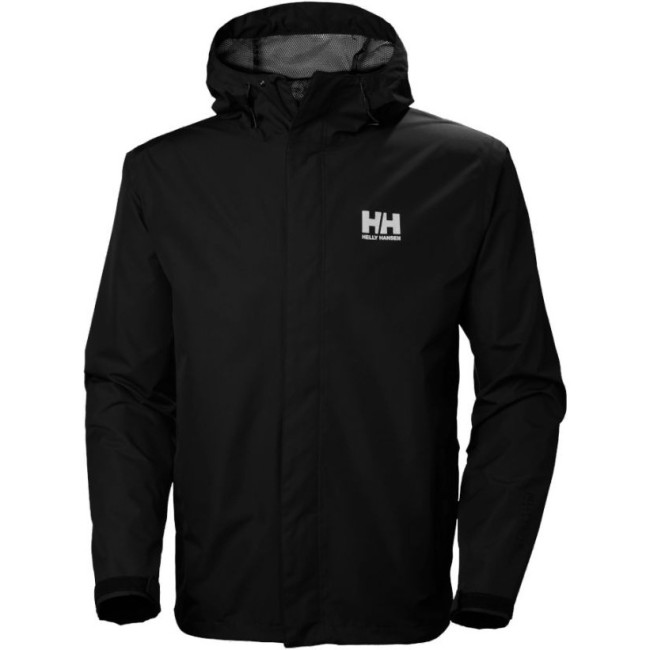 Helly Hansen Seven J, Regnjacka, Herr, Svart