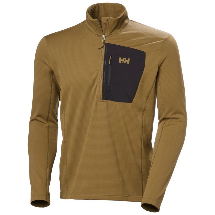 Helly Hansen Versalite 1/2 Zip, Fleecetröja, Herr, Brun