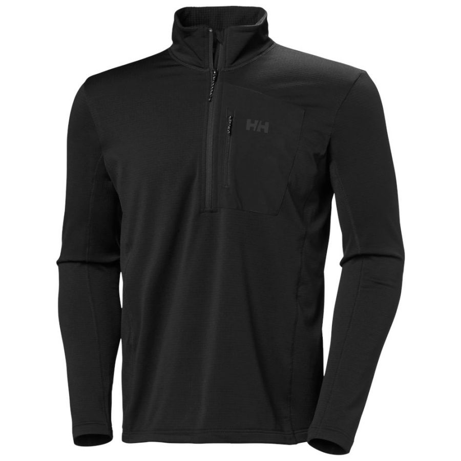 Helly Hansen Versalite 1/2 Zip, Fleecetröja, Herr, Svart