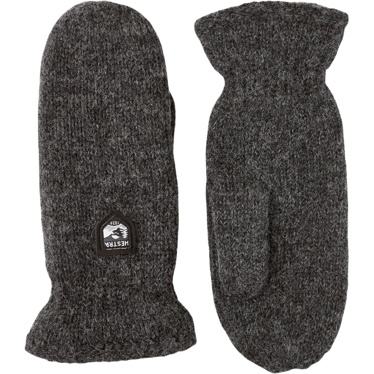 Hestra Basic Wool, Vantar, Mörkgrå