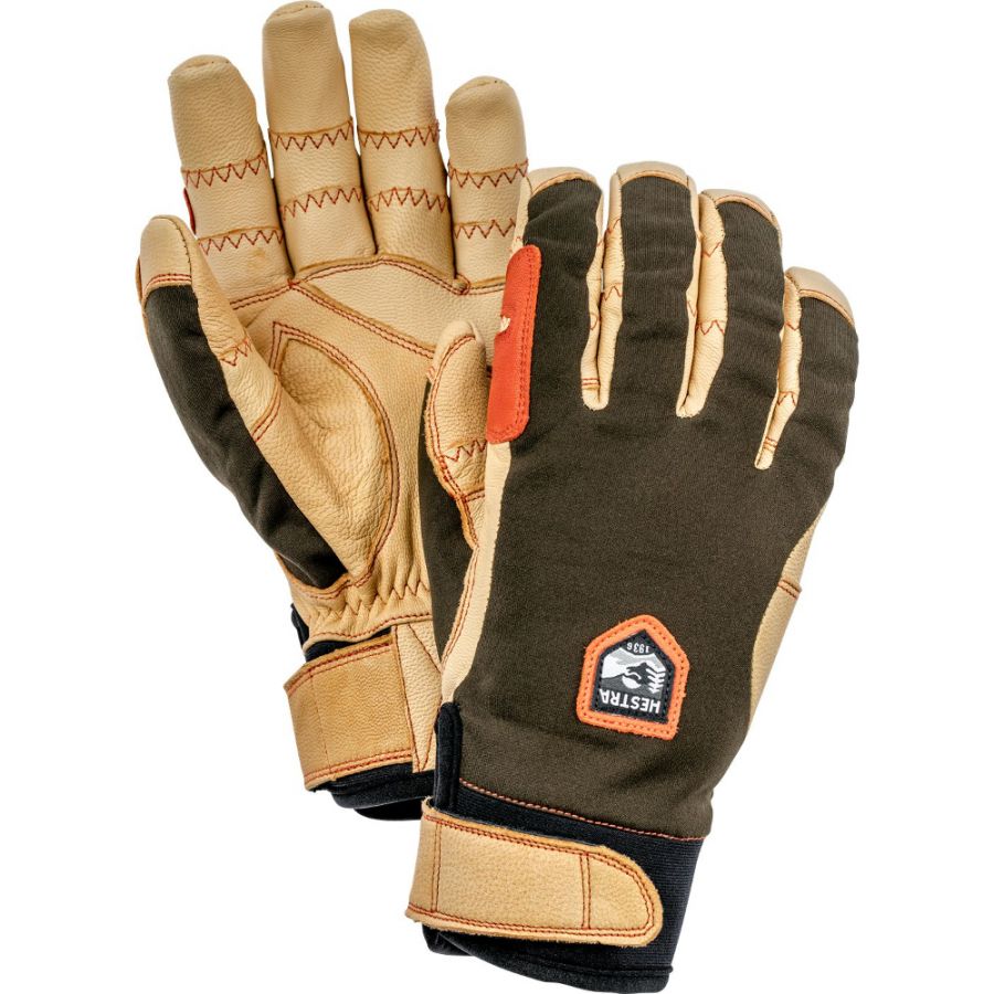 Hestra Ergo Grip Active Skidhandskar, Herr, Mörkgrön