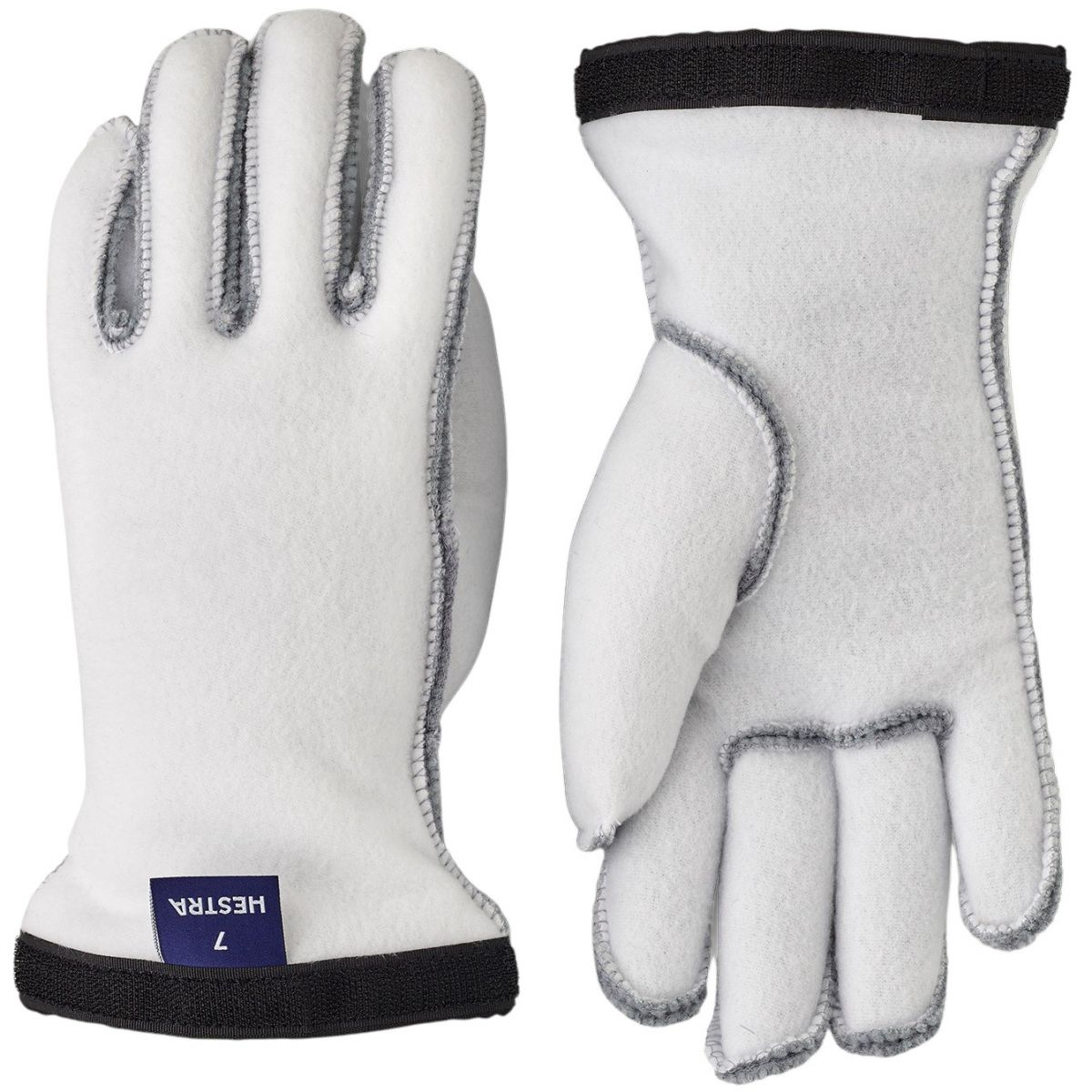 Hestra Heli Ski Liner, Innerhandskar, Dam, Vit