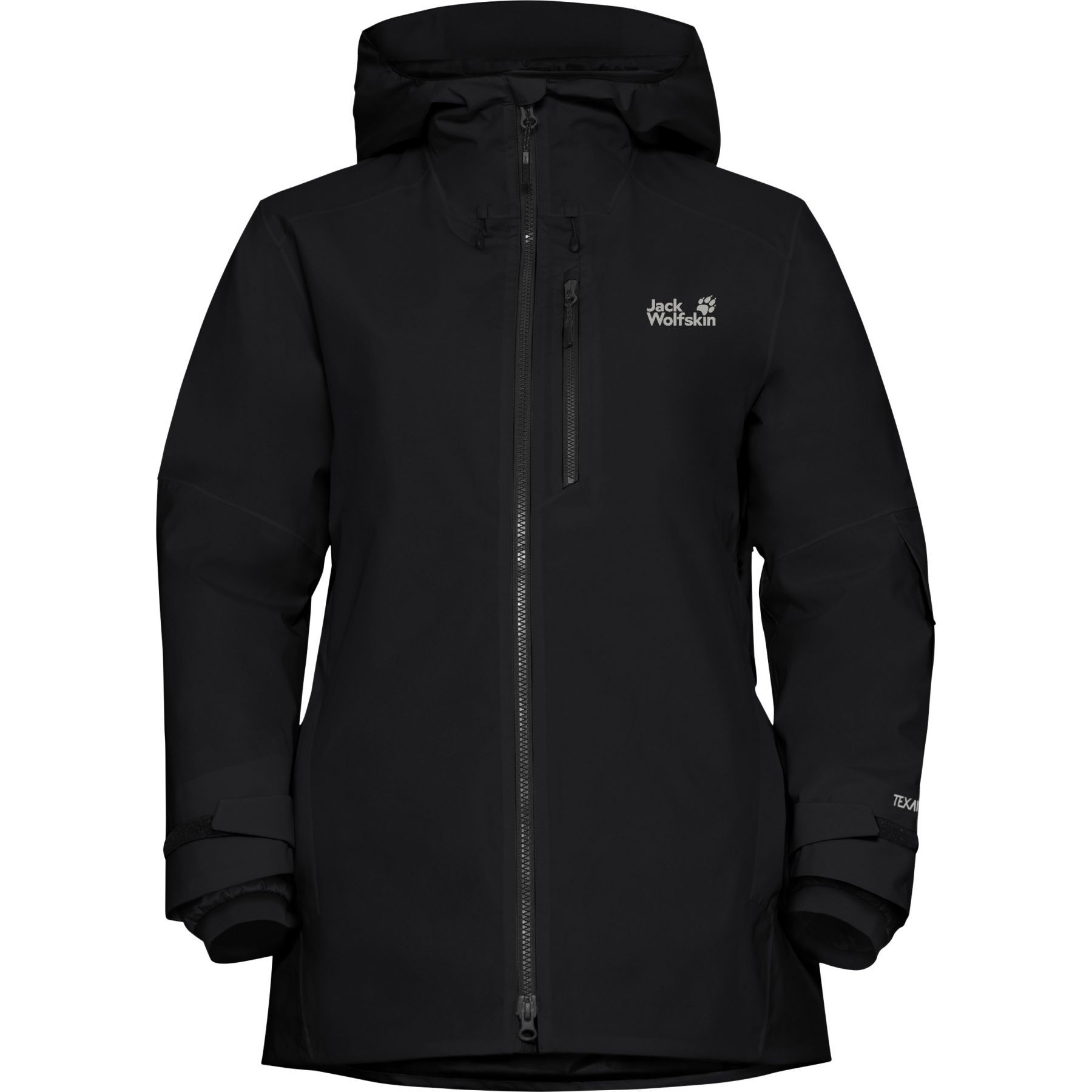 Jack Wolfskin Flowline 3in1, Skidjacka, Dam, Svart
