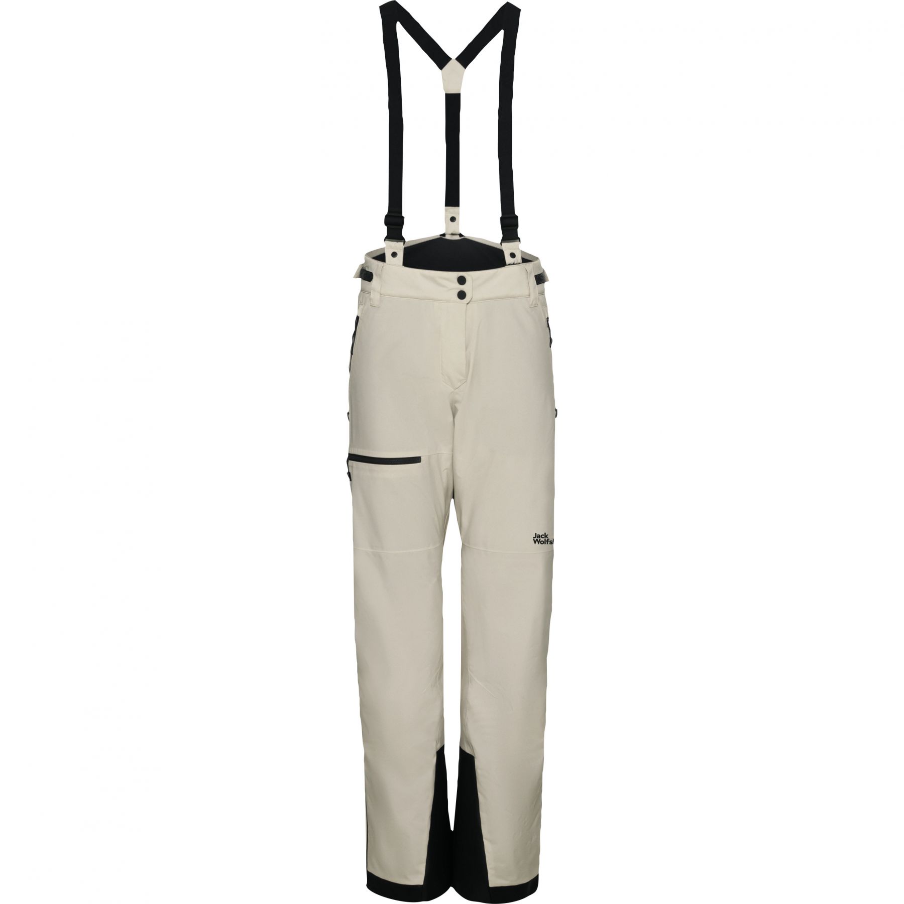 Jack Wolfskin Flowline Pro 2L Ins, Skidbyxor, Dam, Beige