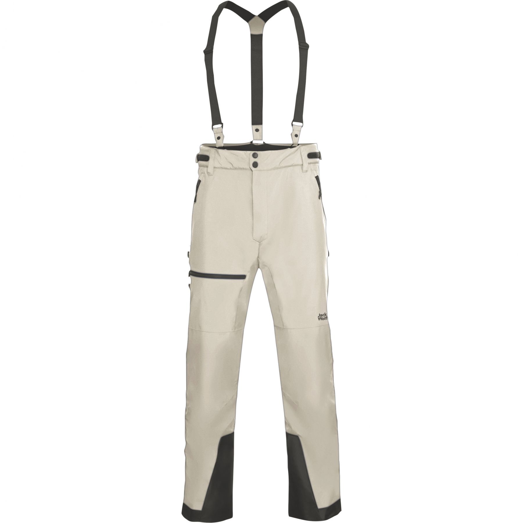 Jack Wolfskin Flowline Pro 2L Ins, Skidbyxor, Herr, Beige