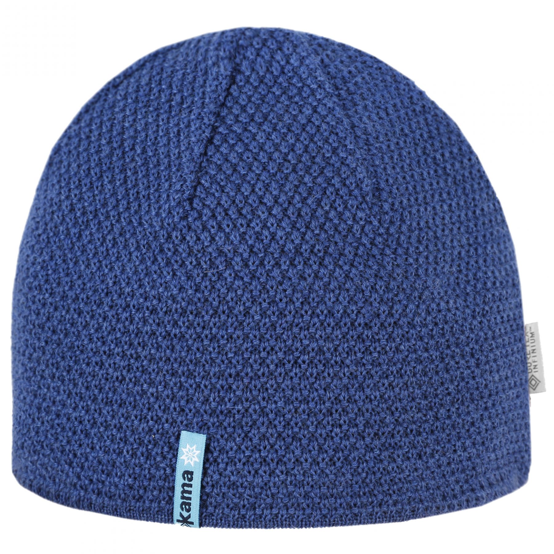 Kama Stickad Mössa, Gore Windstopper, Blå
